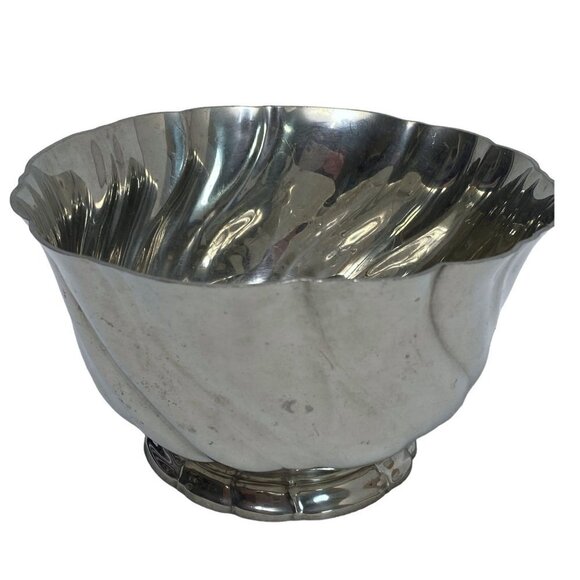 Vintage Stieff Pewter Bowl Smithsonian Institution 6" Round - Picture 3 of 11